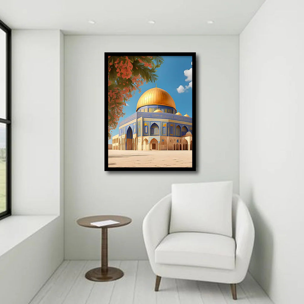 Masjid-Al-Aqsa Canvas Frames | Wall Art